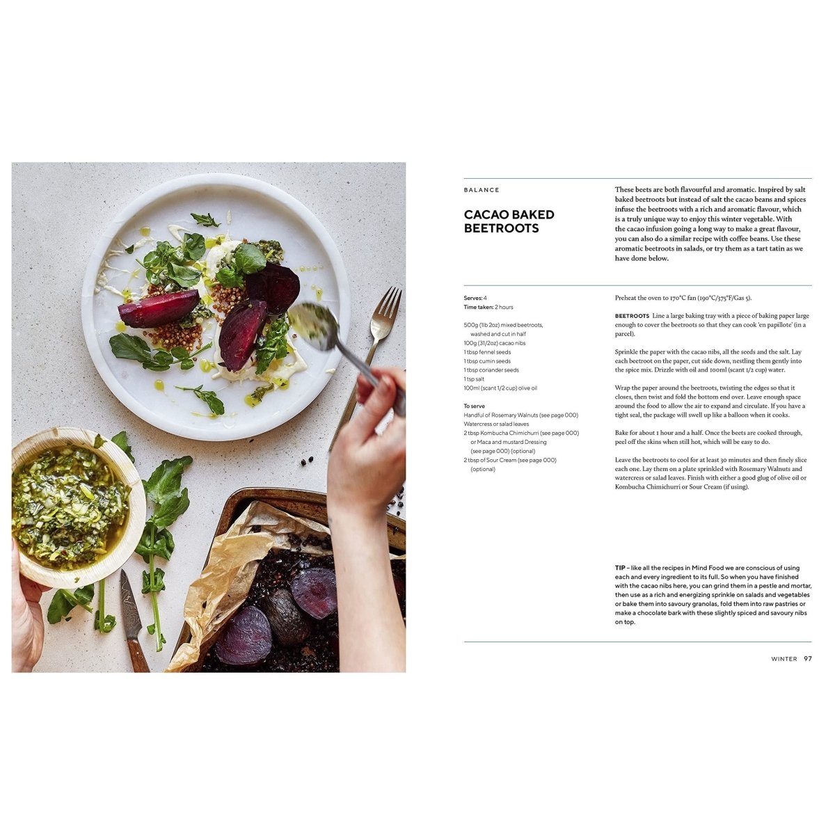 Mind Food: Plant - based Recipes for Positive Mental Health