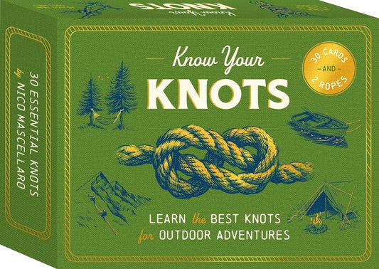 Know Your Knots (Cards And Practice Ropes)