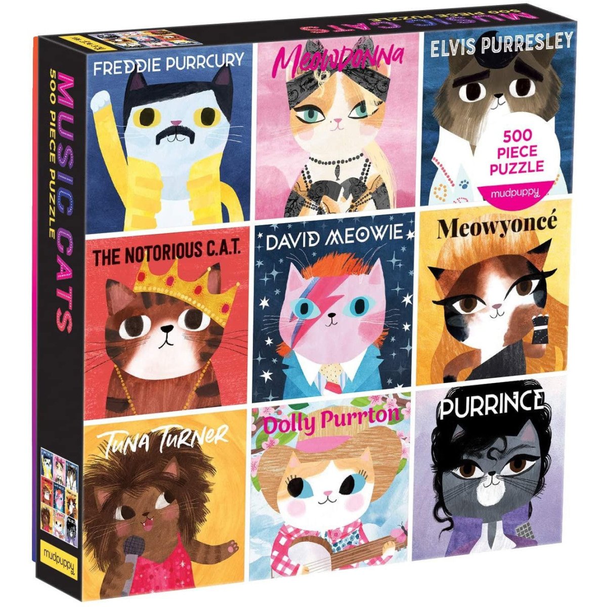 Music Cats 500 Piece Jigsaw Puzzle