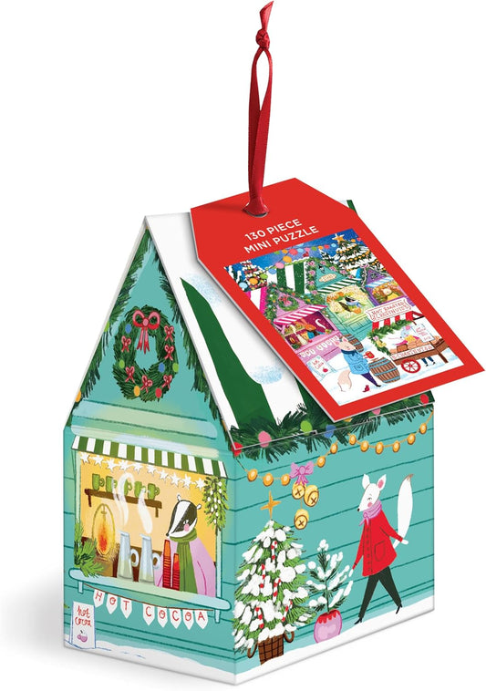Holiday Market Mini Jigsaw Tree Decoration