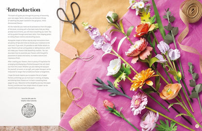 The Bouquet in a Book - Press-out Papercraft