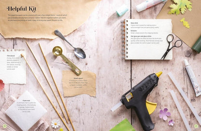 The Bouquet in a Book - Press-out Papercraft