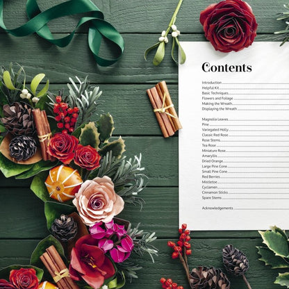 Bouquet In A Book: Christmas Wreath