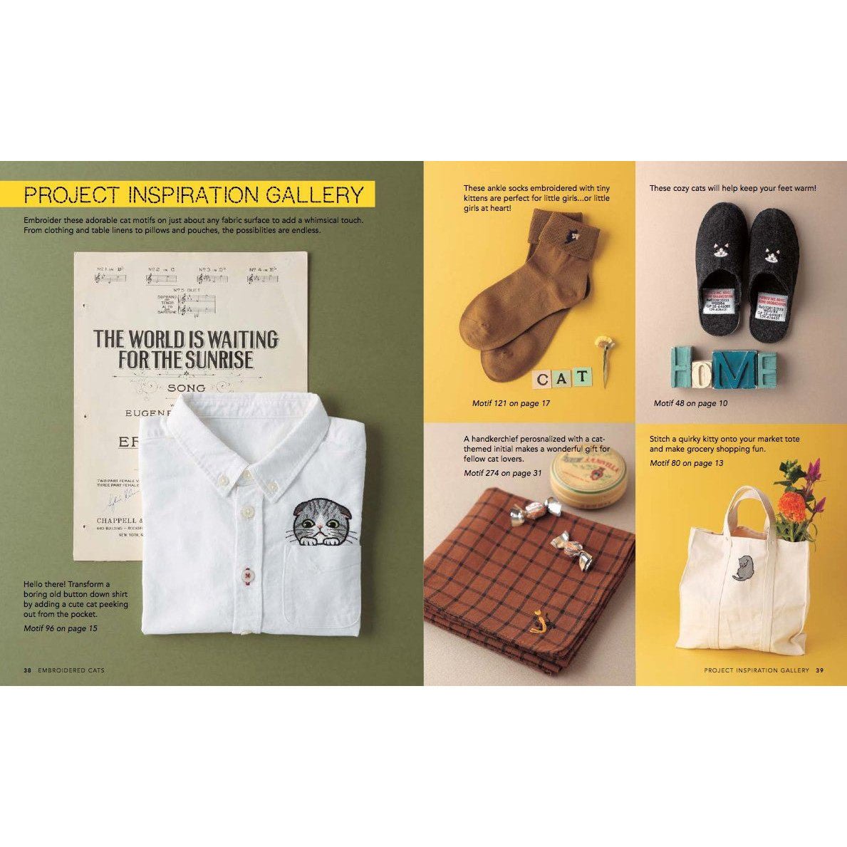Cat Lady Embroidery: 380 Ways to Stitch A Cat