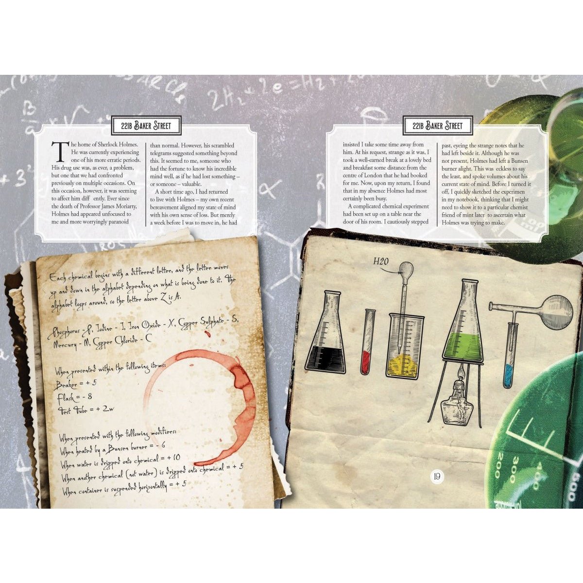 Sherlock Holmes Escape Room Puzzles