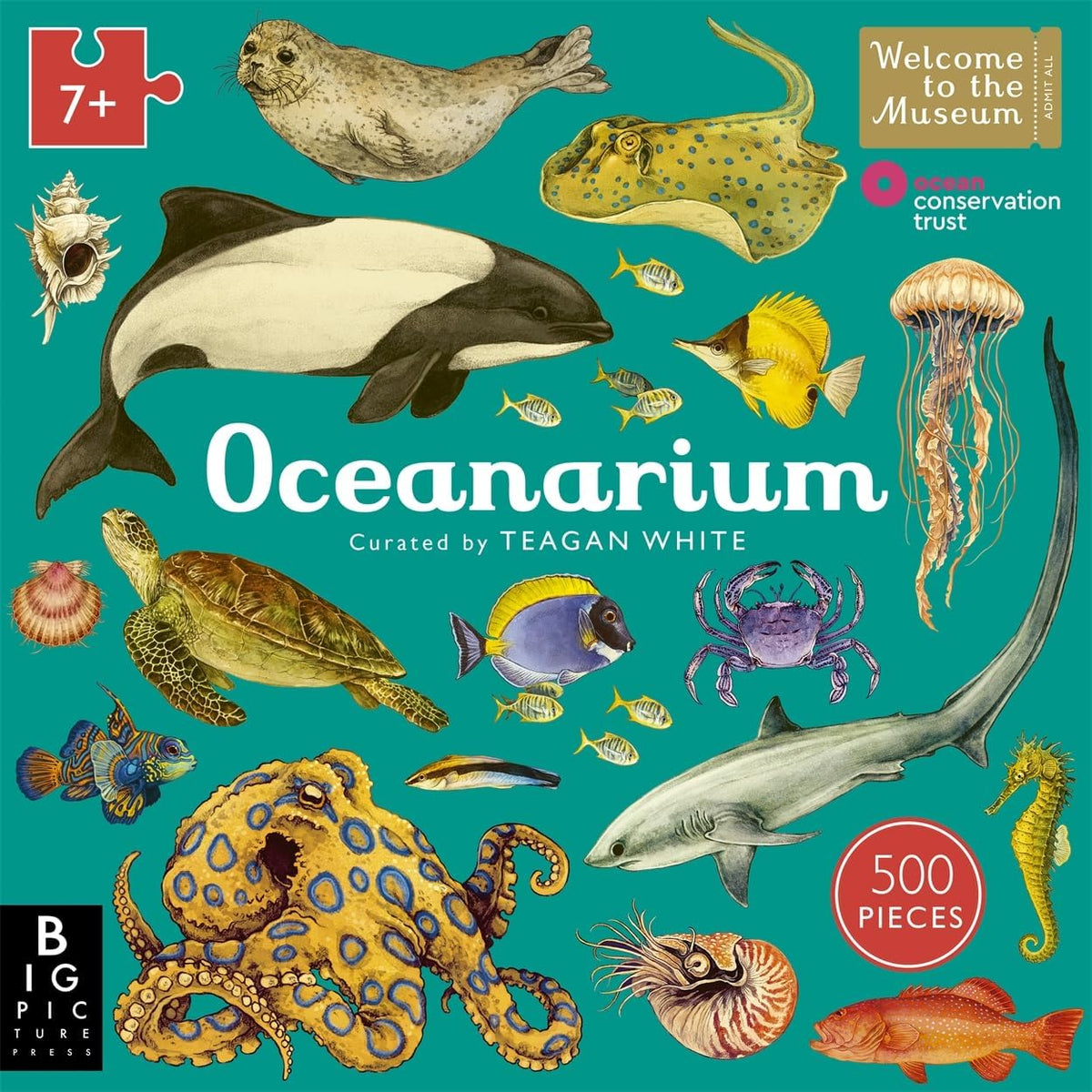 Oceanarium Jigsaw Puzzle, 500 piece