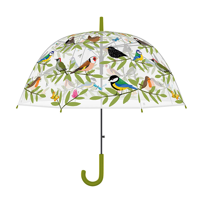 Bird Club Transparent Dome Umbrella