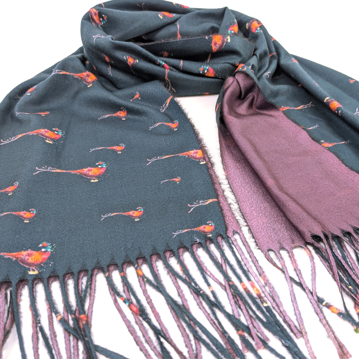 Regal Pheasant Pashmina Style Scarf