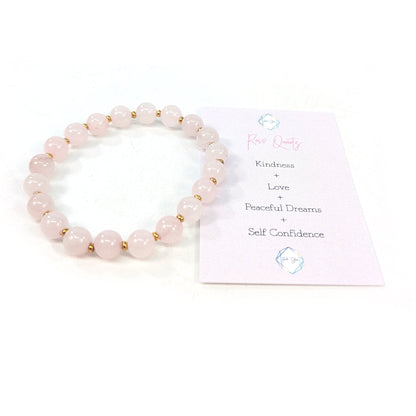 Rose Quartz Stone Bracelet