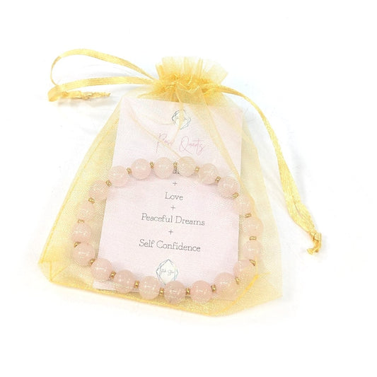 Rose Quartz Stone Bracelet