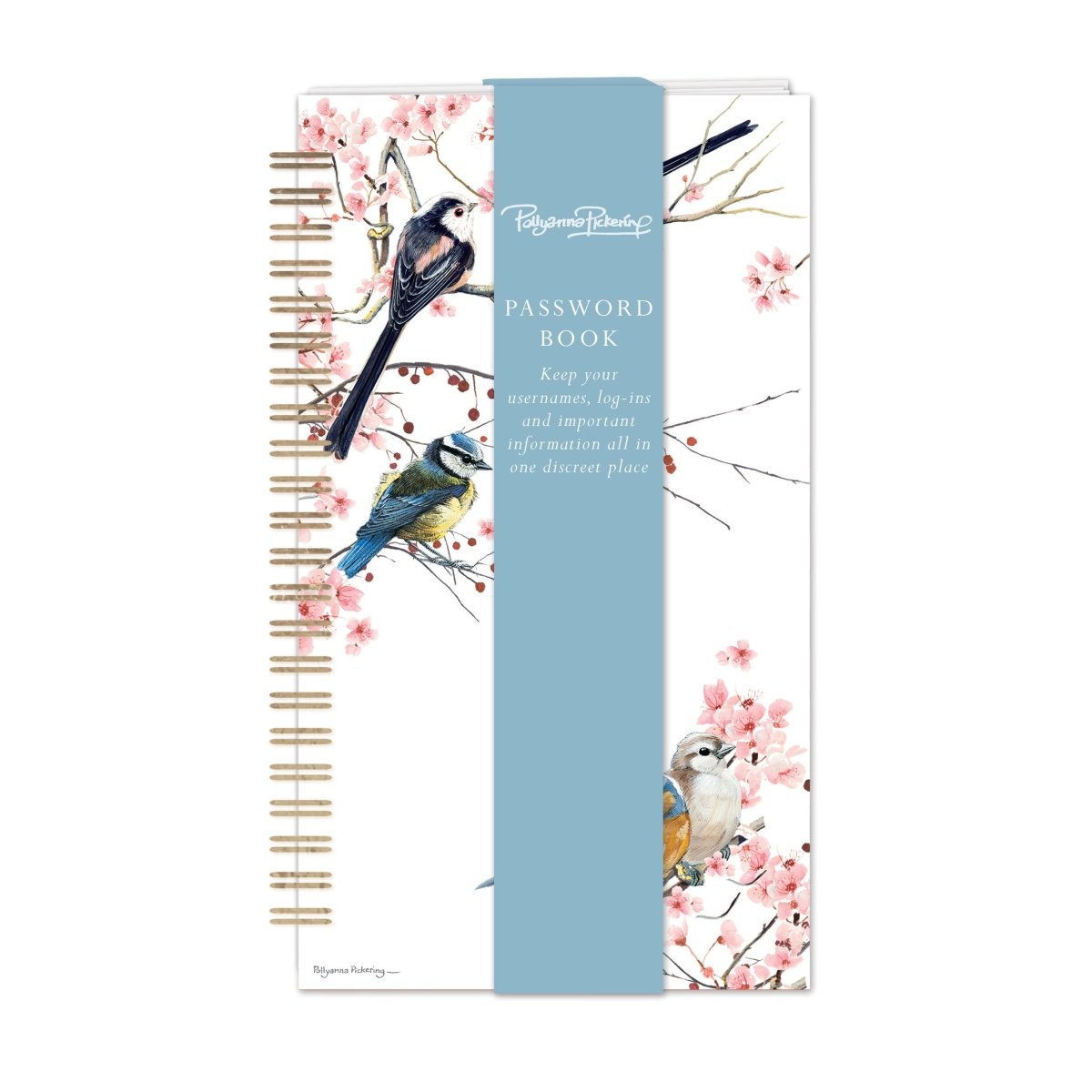 Birds, Blossom & Berries by Pollyanna Pickering - Password Book