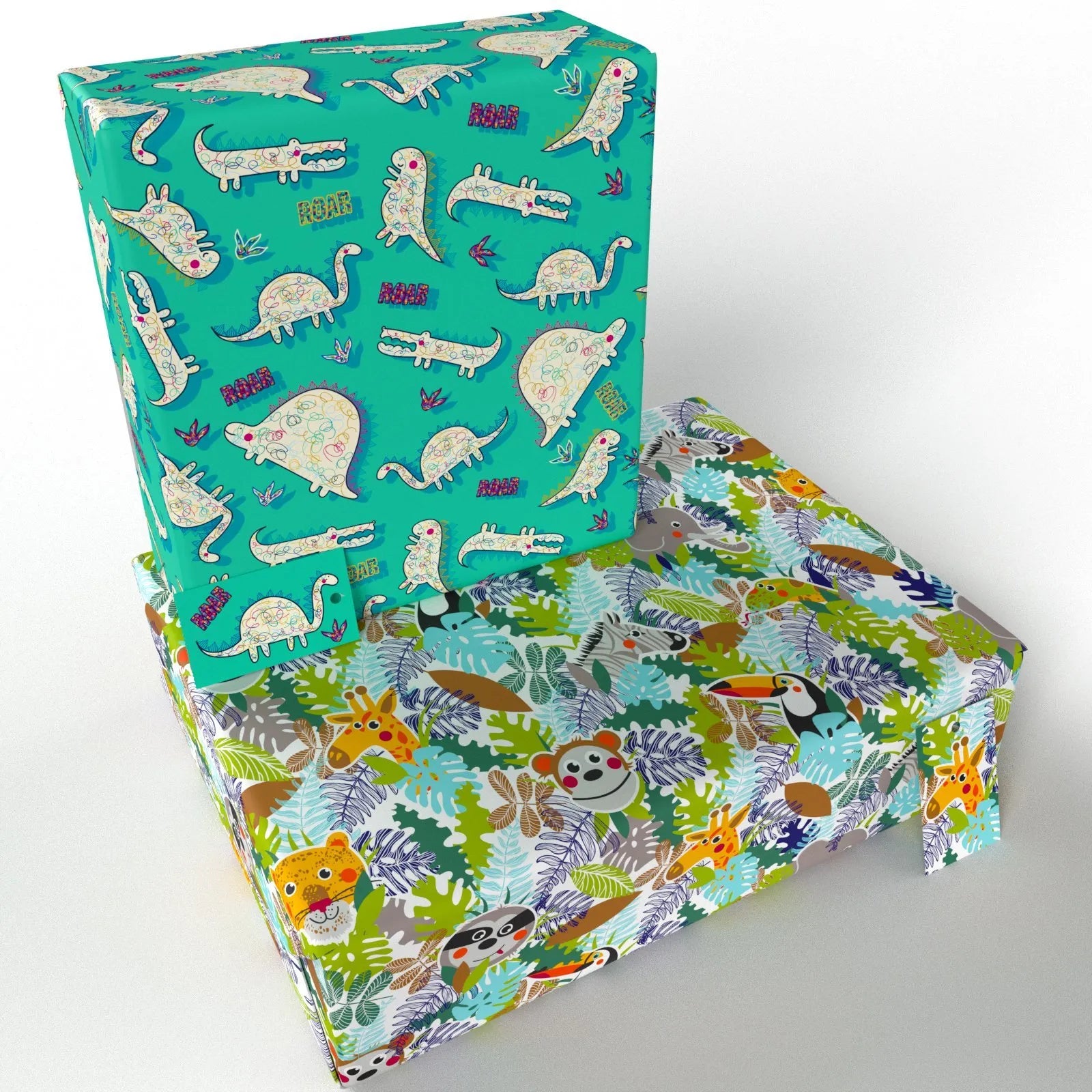 Children's Wrapping Paper by Rosie Parkinson 10 Pack