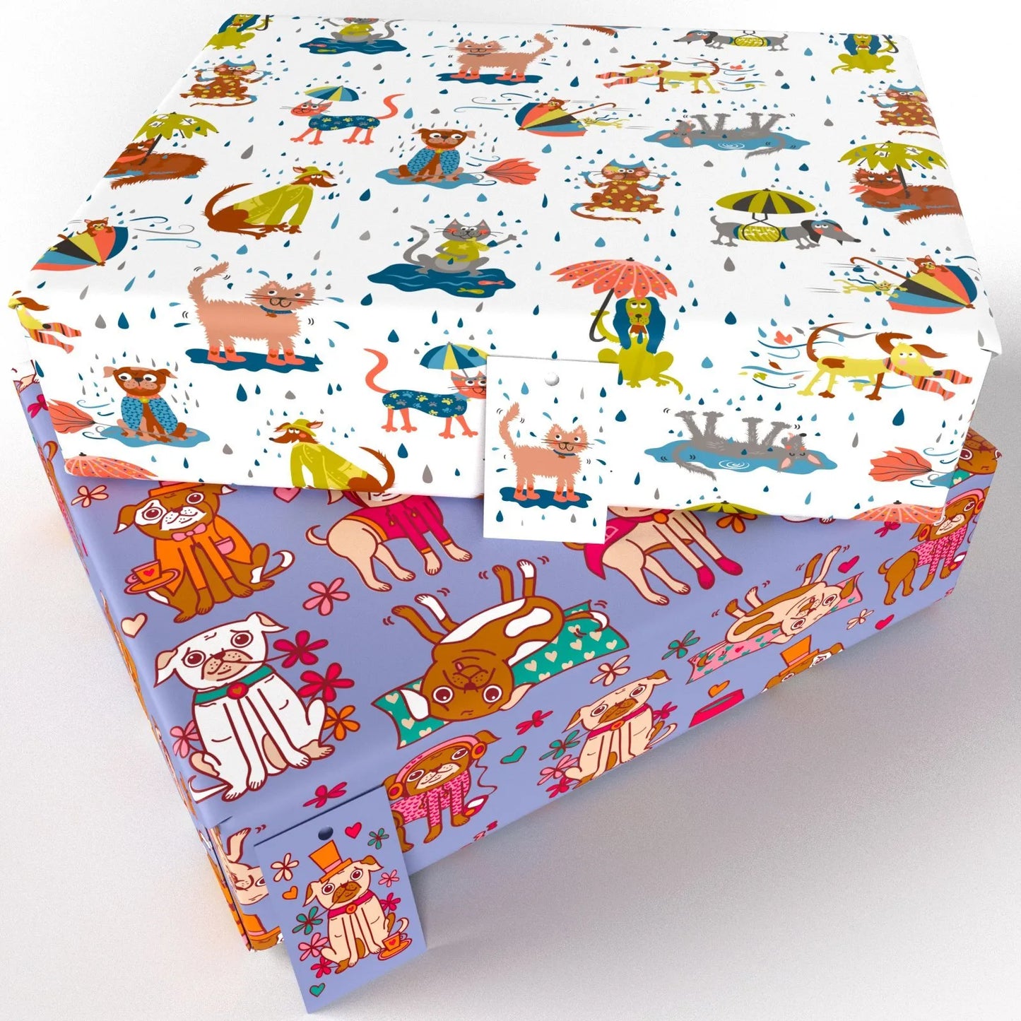 Children's Wrapping Paper by Rosie Parkinson 10 Pack