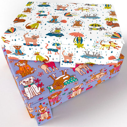 Children's Wrapping Paper by Rosie Parkinson 10 Pack