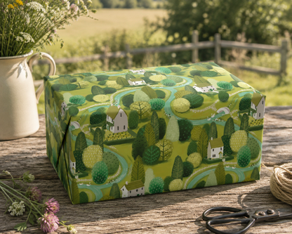 Emerald Isle Wrapping Paper - 6 Sheets