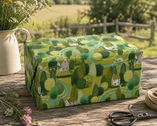 Emerald Isle Wrapping Paper - 6 Sheets