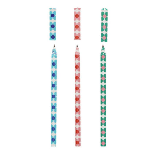 Daisy Paper Ballpoint Pens (Set of 3)