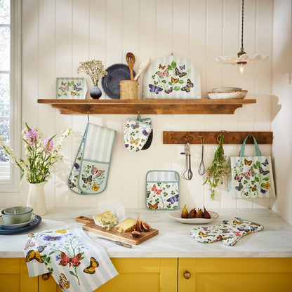 Butterfly Grove Cotton Apron