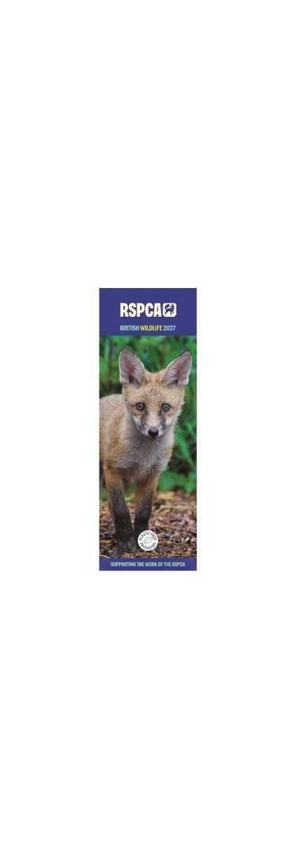 RSPCA British Wildlife - Slim Calendar 2027