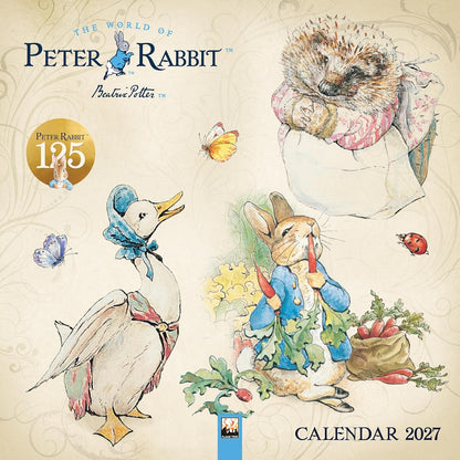 World Of Peter Rabbit Wall Calendar 2027