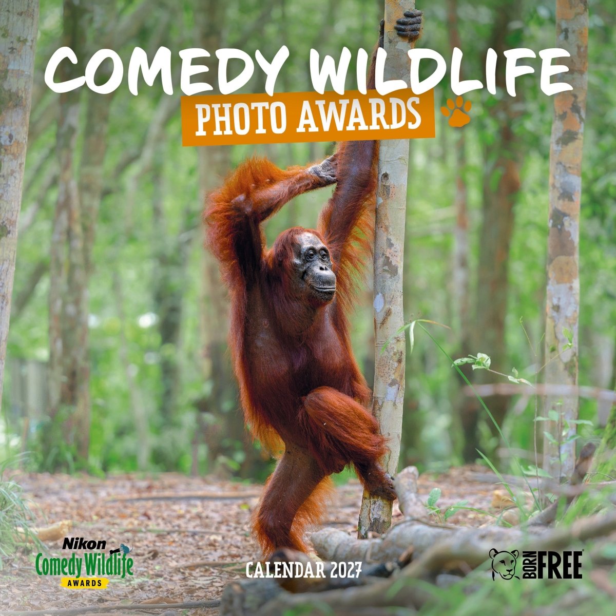 Comedy Wildlife Photography Awards - Square Wall Calendar 2027