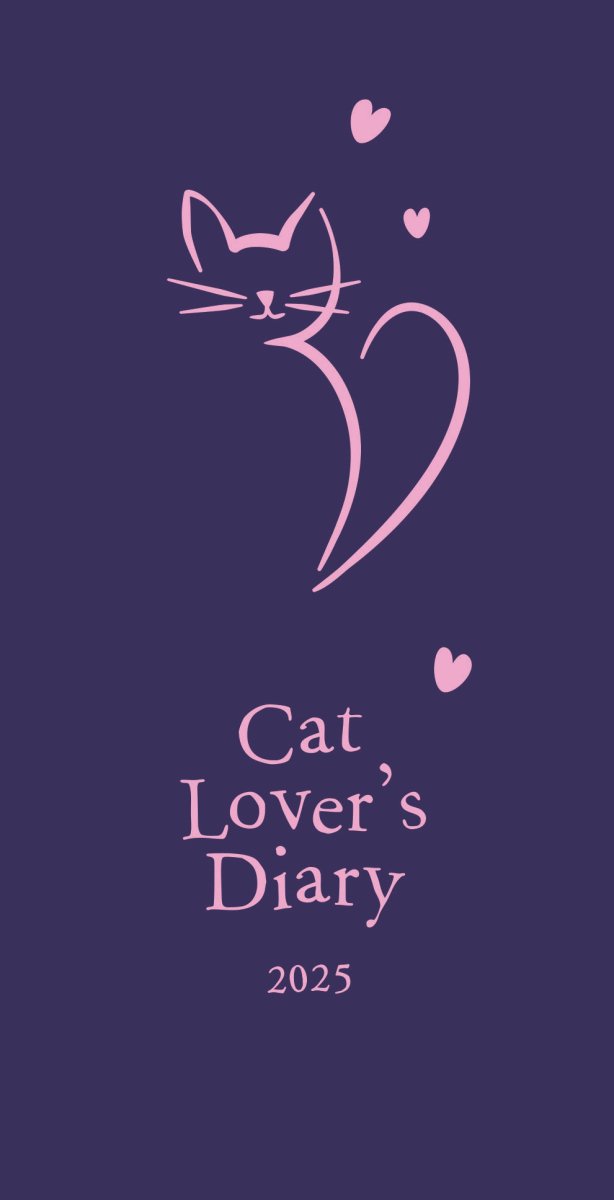 Fashion Diary Cat Lover Slim Deluxe Diary