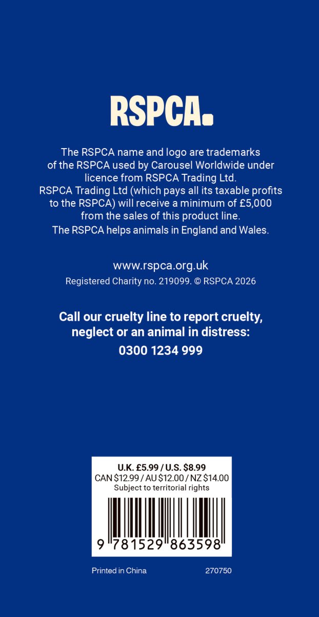 RSPCA - Pocket Diary 2027