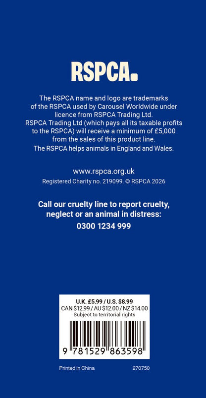 RSPCA - Pocket Diary 2027