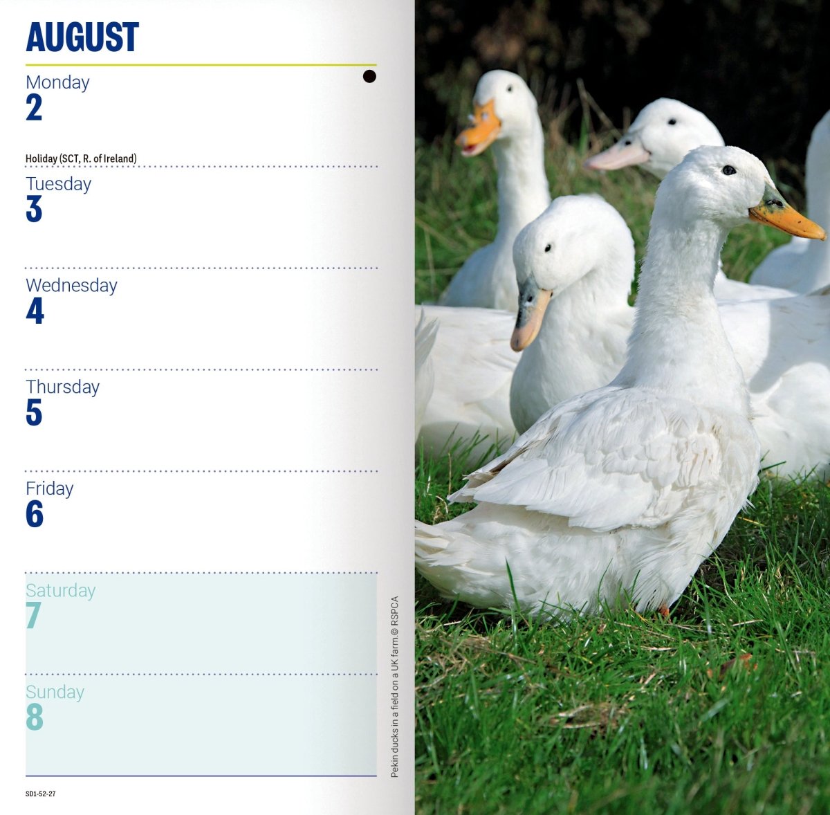 RSPCA - Pocket Diary 2027