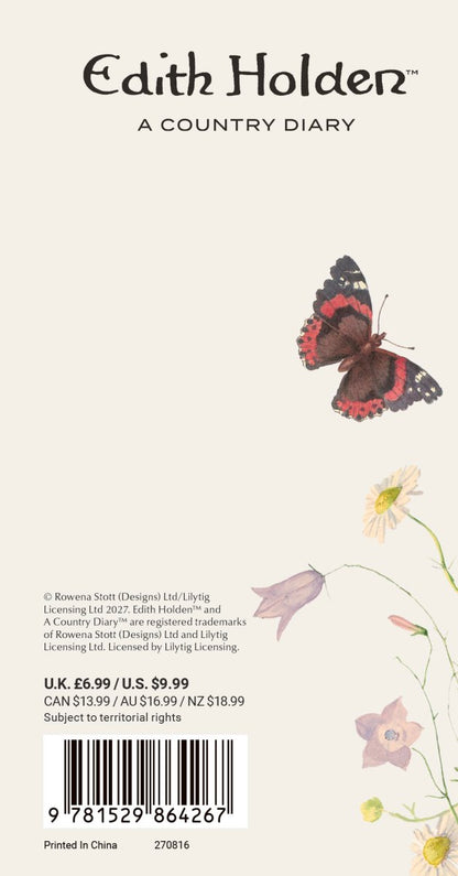 A Country Diary by Edith Holden - Pocket Diary 2027