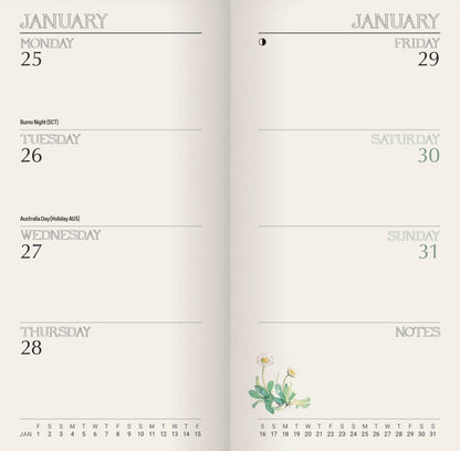 A Country Diary by Edith Holden - Pocket Diary 2027