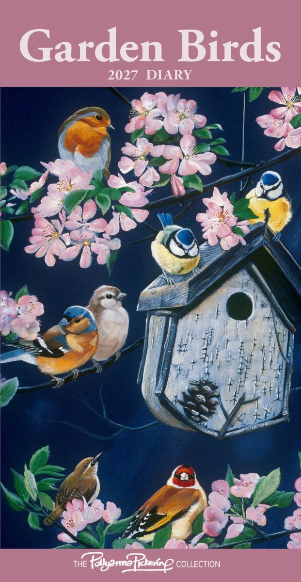 Garden Birds by Pollyanna Pickering - Slim Diary 2027