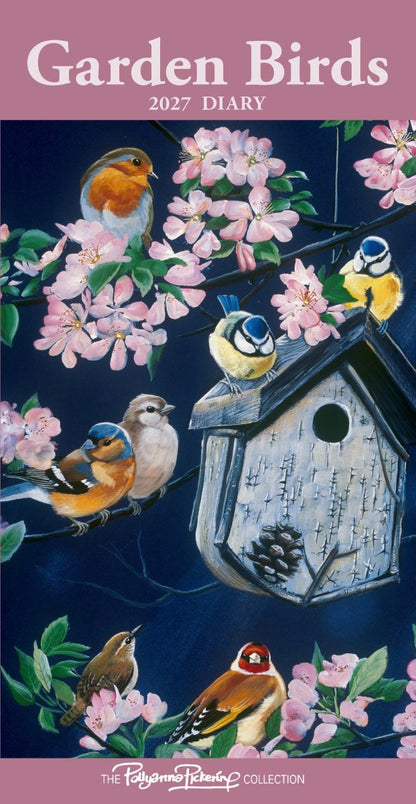 Garden Birds by Pollyanna Pickering - Slim Diary 2027