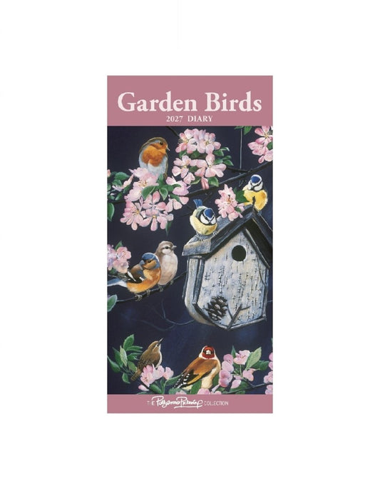 Garden Birds by Pollyanna Pickering - Slim Diary 2027