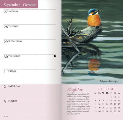 Garden Birds by Pollyanna Pickering - Slim Diary 2027