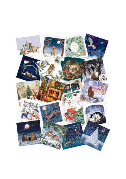 Christmas Card Variety Selection, 20 Pack
