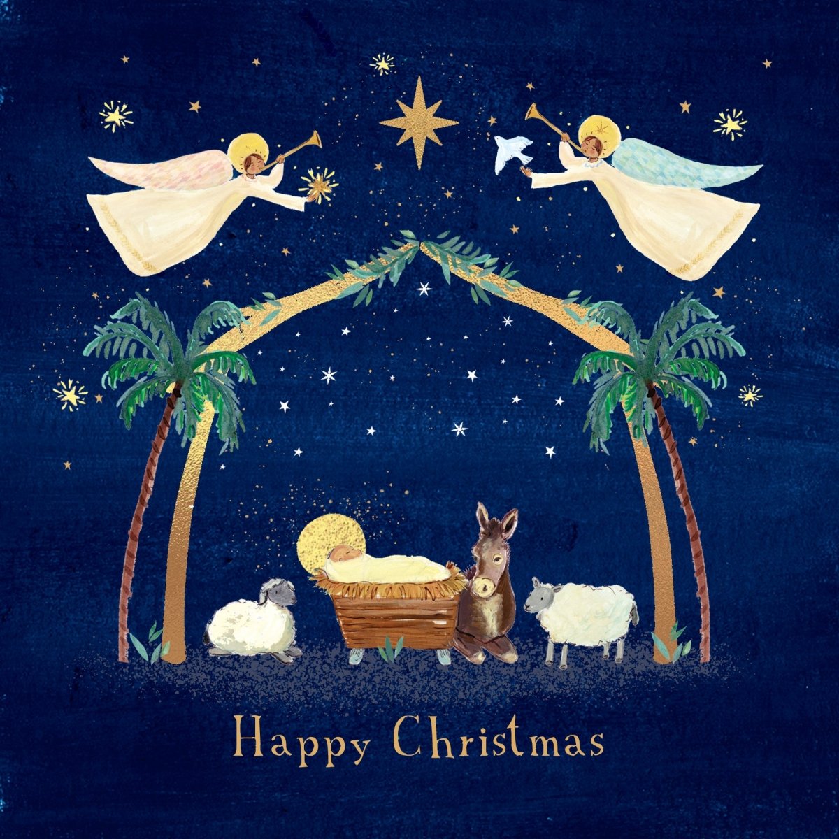 Nativity Christmas Cards, 10 Pack