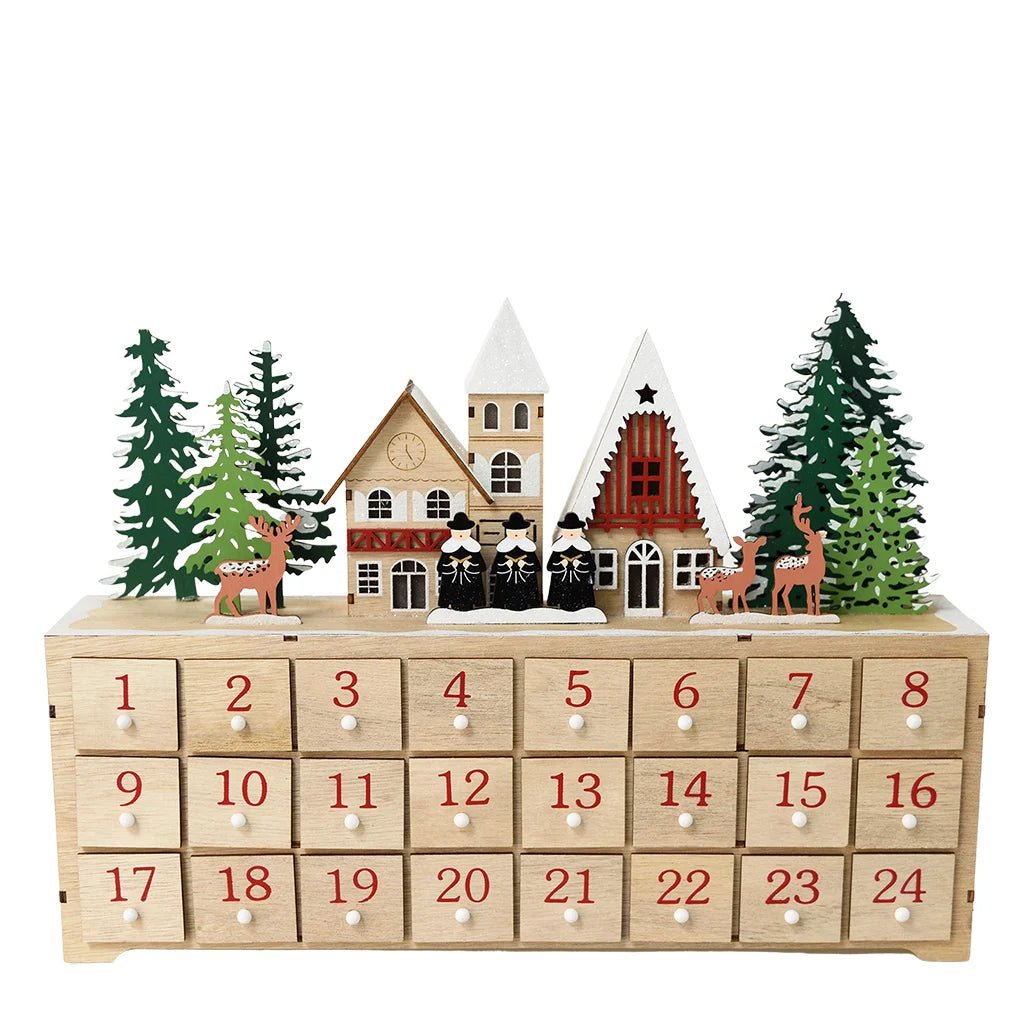 LED Carol Singers Advent Calendar