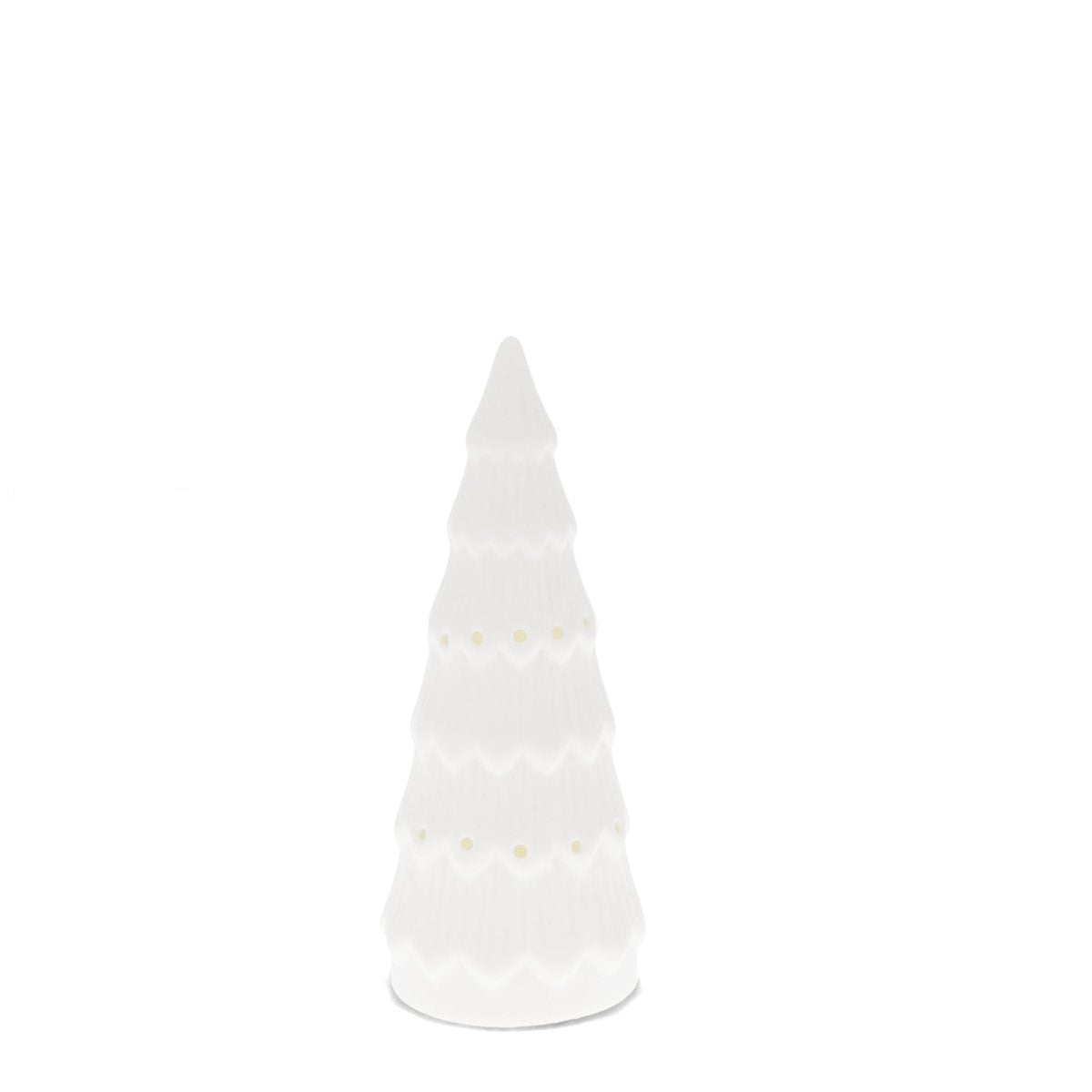 Small Christmas Tree Ceramic LED Decoration