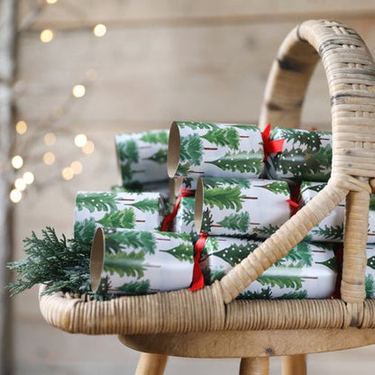 Snowy Forest Christmas Crackers, 12 pack