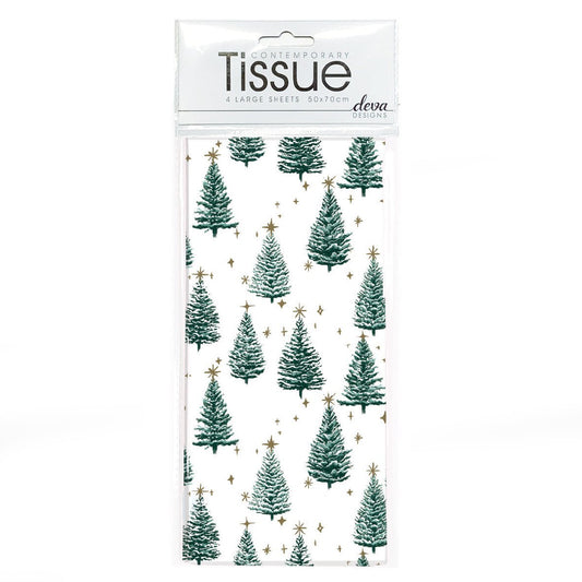 Starlit Trees Tissue Paper- 4 Sheets