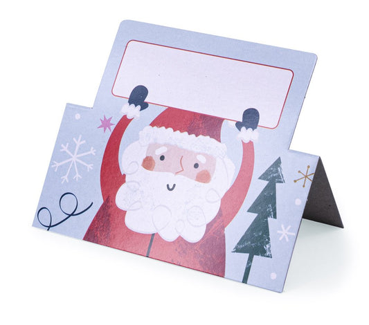 Santa Place Setting Cards - 6 Pack