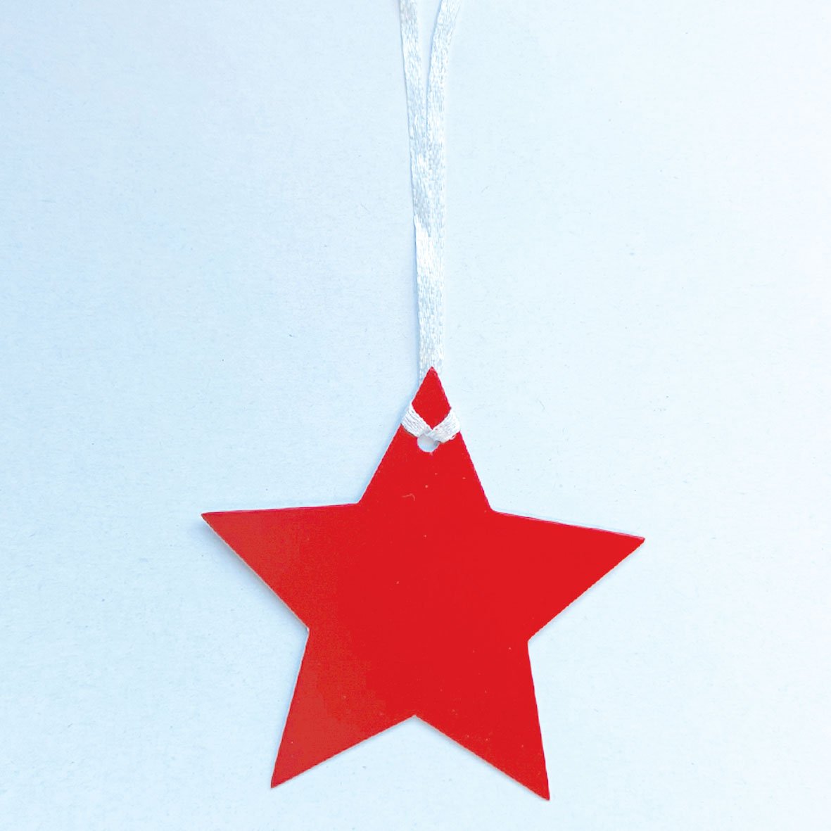 Red Star Gift Tags - 6 Pack