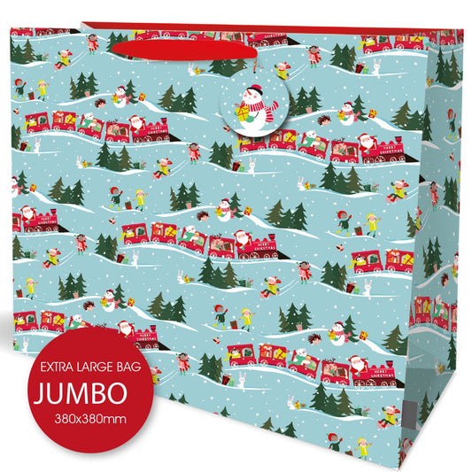 Santa Express Jumbo Gift Bag