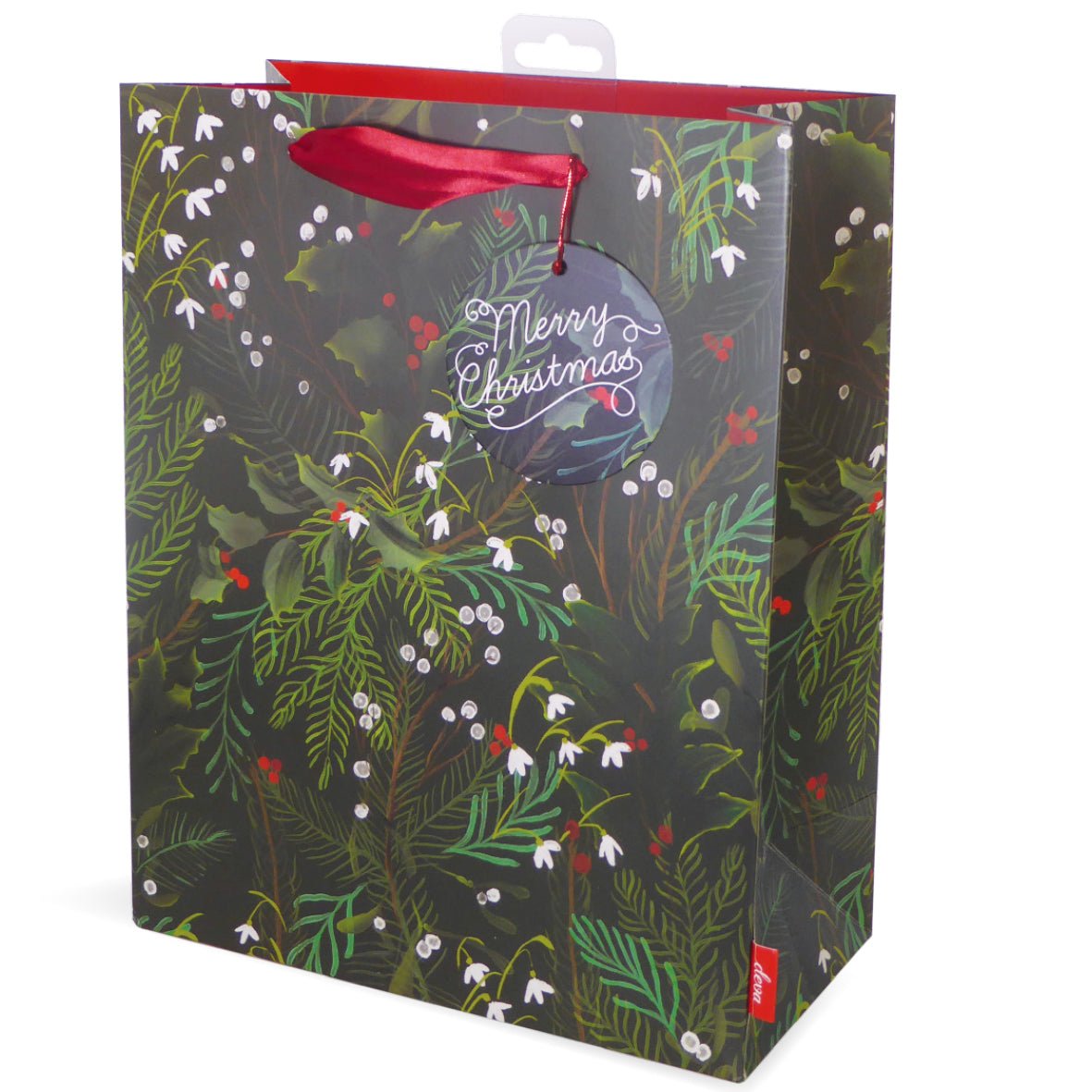 Evergreen Berries Medium Gift Bag