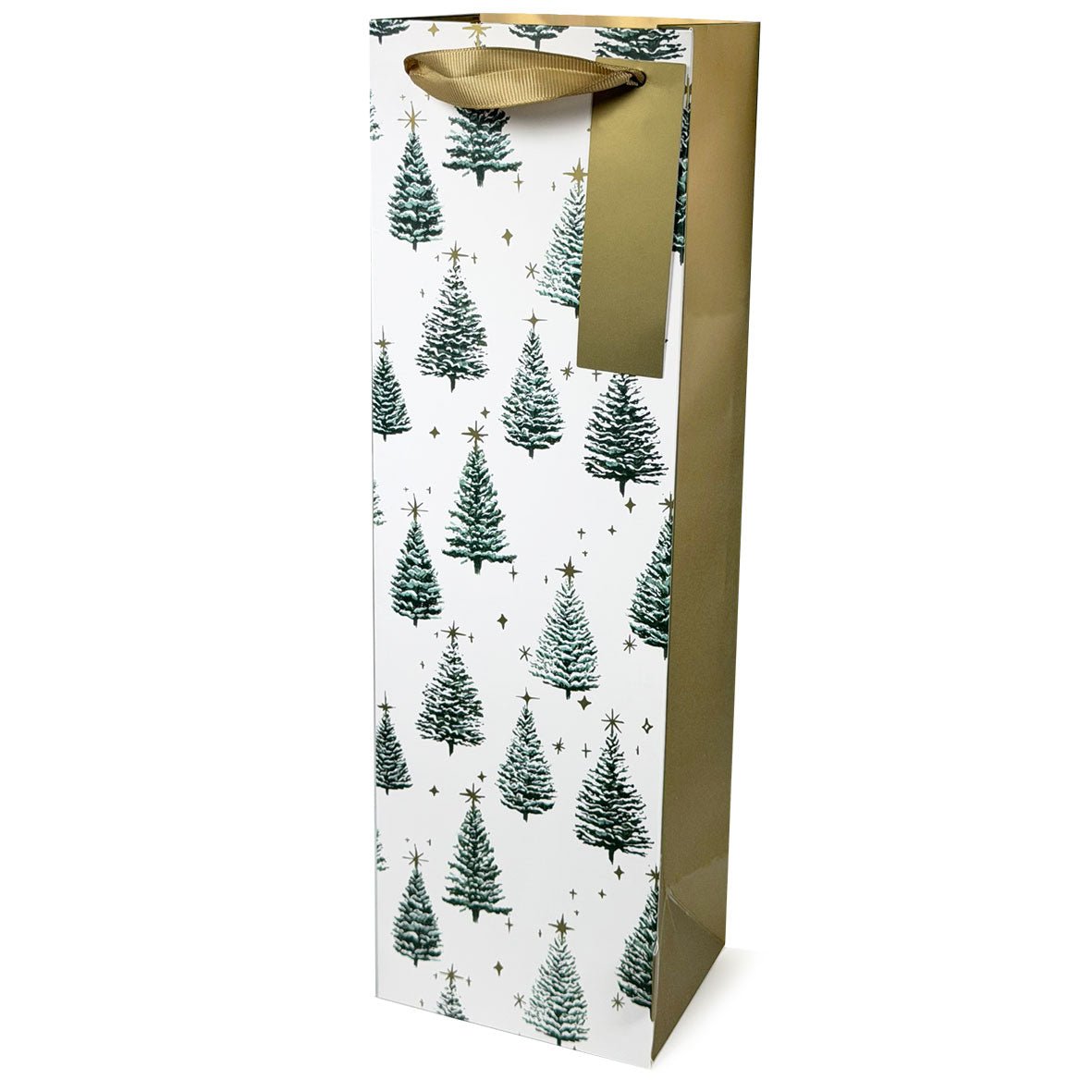 Starlit Pines Bottle Gift Bag