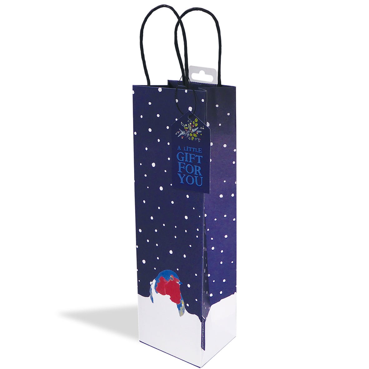 Robin & Holly Bottle Bag by Julia Dodsworth