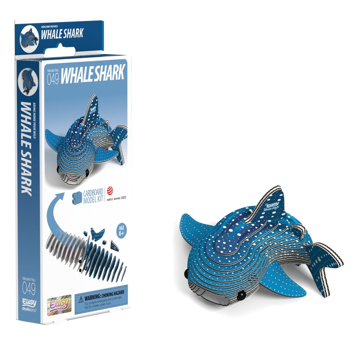 EUGY Whale Shark 3D Model