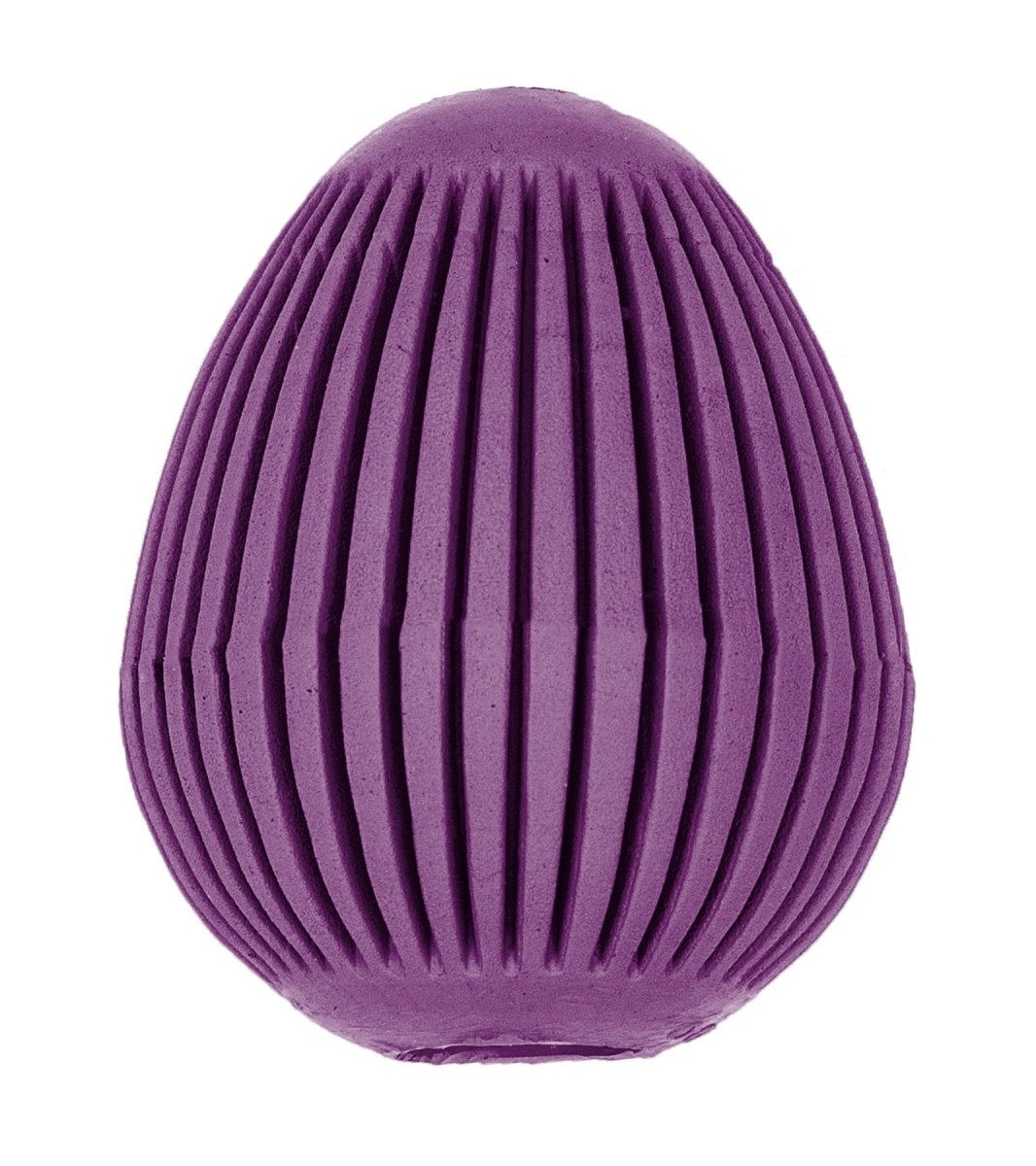 TUFFS Rubber Egg Treat Dog Toy