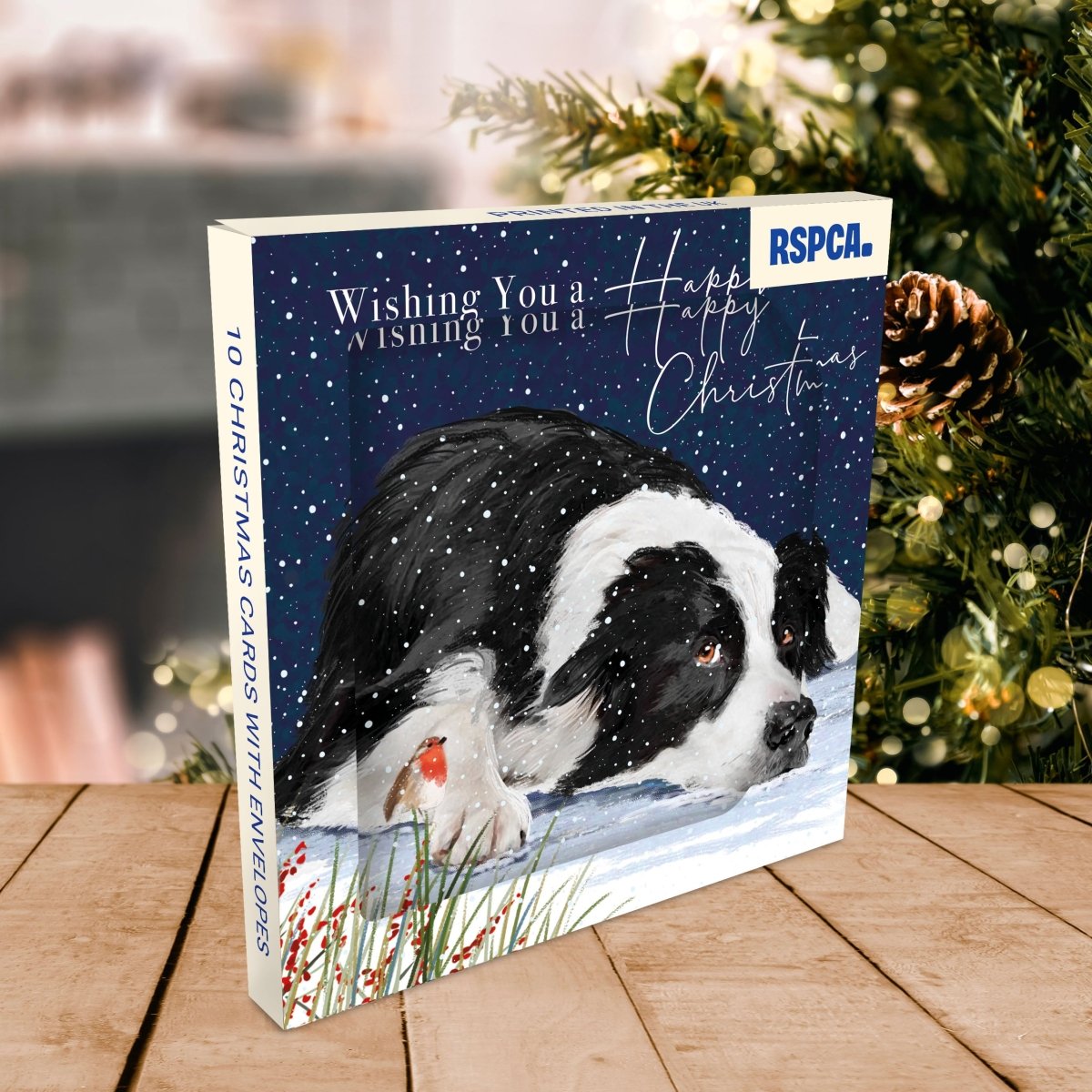 RSPCA Christmas Cards Cool Collie